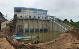 Inlet structure and pumping station